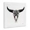 Stupell Industries Chic Brand Cattle Skull Canvas Wall Art Design by Amanda Greenwood